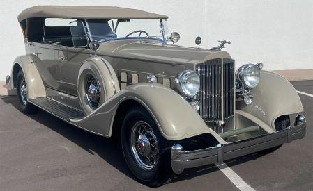 Packard Super 8 la joya clásica sobre ruedas con casi un siglo de historia.