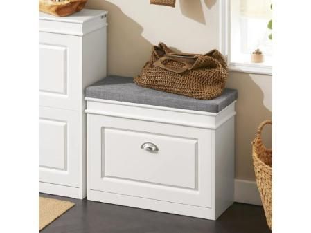 SoBuy Banco Zapatero con 1 Cajón Zapatero Entrada