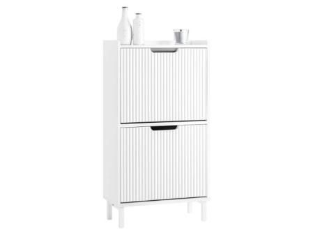 SoBuy Zapatero Estrecho con 2 Solapas Organizador para Zapatos