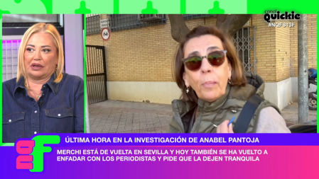 Belén Esteban da la última hora sobre el estado de la madre de Anabel Pantoja: “Está sobrepasada”