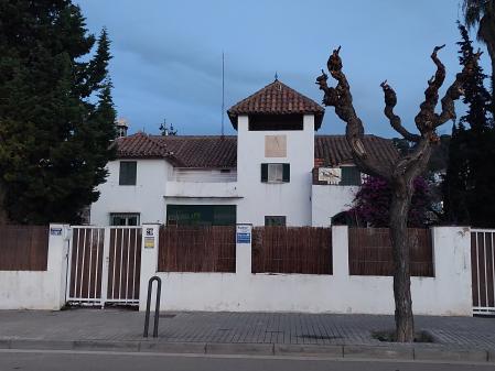 La torre Seldwyla, en el paseo dels Anglesos de Caldetes