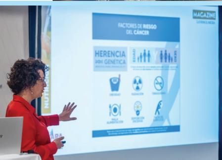 Un referente. Desde la Fundación Sandra Ibarra, trabaja por el bienestar de pacientes y supervivientes de cáncer, lo que ha convertido en su razón de vida.