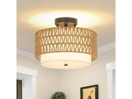 Rayofly Lámpara de Techo Boho para Salón