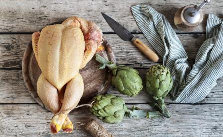 Ingredientes 'guisao' de pollo 