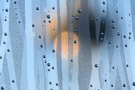 Gotas de humedad.
