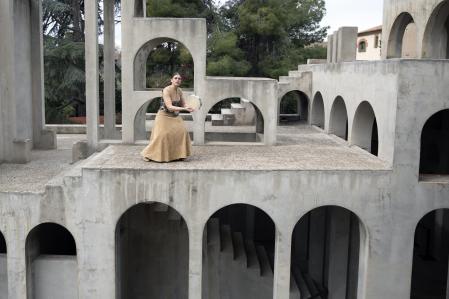 Inicio de la actuación de Andrea Jiménez este martes en el Espai Corberó de Esplugues de Llobregat&nbsp;