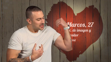 Marcos en 'First Dates'