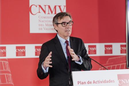 El presidente de la CNMV, Carlos San Basilio&nbsp;