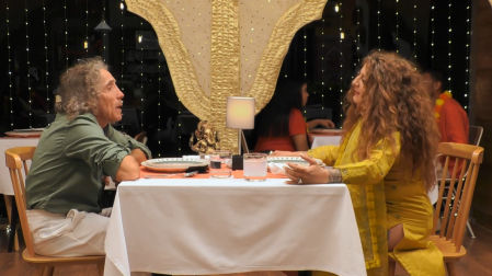 Xelo y Miguel Ángel en 'First Dates'