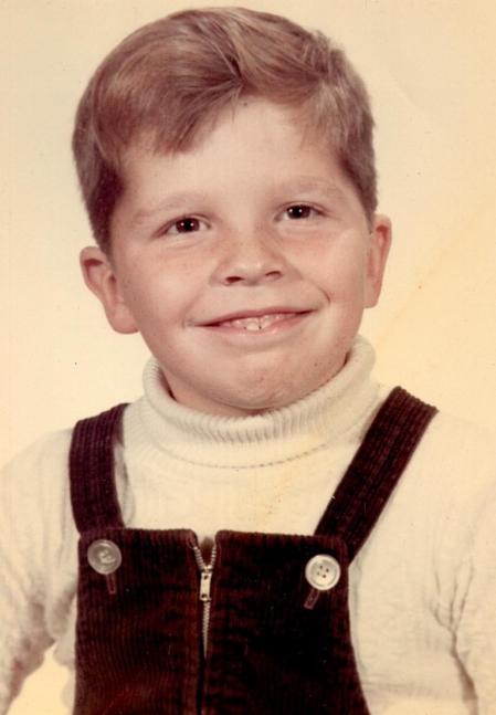 Mike Kaprat, en una fotografía de su infancia