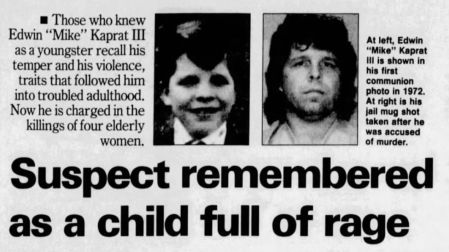 El caso de los asesinatos de Kaprat III en la prensa