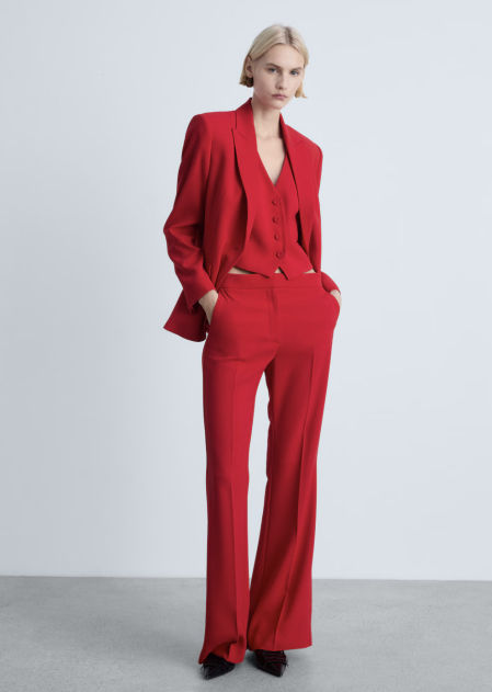 Conjunto de tres piezas de Mango