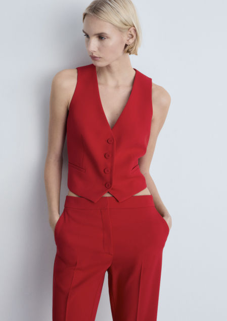 Conjunto de tres piezas de Mango