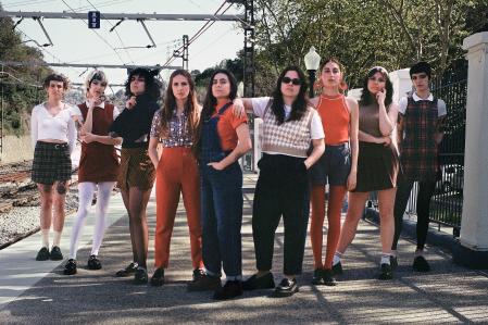 Las Testarudes, macrogrupo de música jamaicana con sede en Barcelona, aunque con músicas llegadas de todas partes de Catalunya&nbsp;