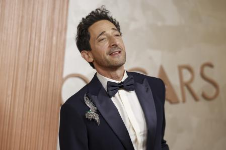 Adrien Brody en los Oscars