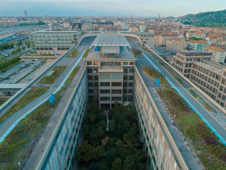 Azotea de la histórica factoría de Fiat