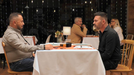 José Miguel y Miguel en 'First Dates'