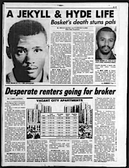 Los crímenes de Willie Bosket en la prensa