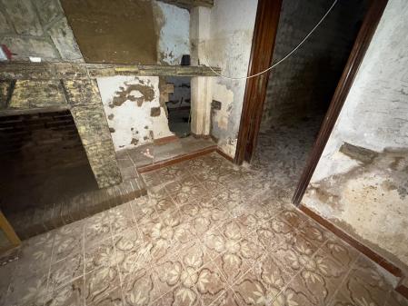 Estado en el que quedó la vivienda de María