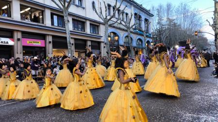 Rúa del Carnaval de Olot.