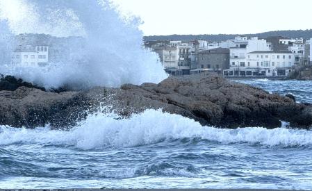 Borrasca en L'Escala.