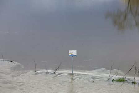 El municipio toledano de Escalona está pendiente este lunes de la evolución del caudal del río Alberche