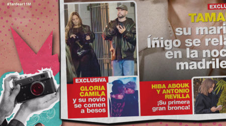 Gloria Camila, pillada en Madrid con su nueva ilusión: ''Estuvieron en un piano bar comiéndose a besos''