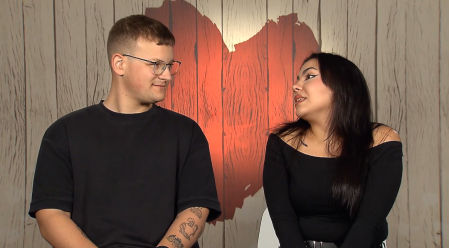 Valentina y Carlos en 'First Dates'