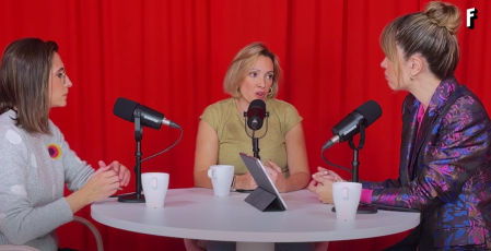 Raquel Juárez en 'El Café de las tres'