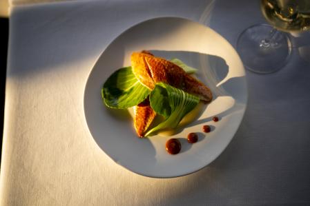 Salmonete a la brasa