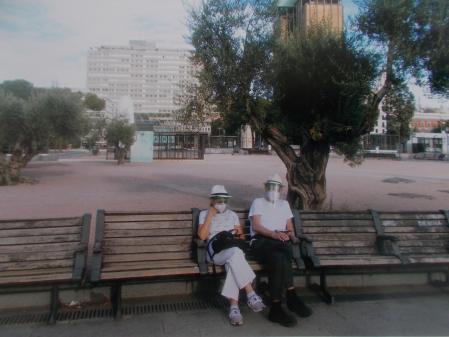 Escenas de la Covid en Madrid.