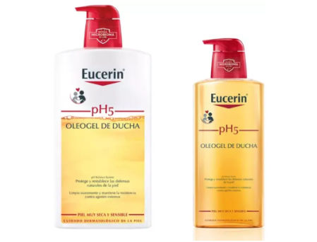 Eucerin oleogel de baño para piel seca