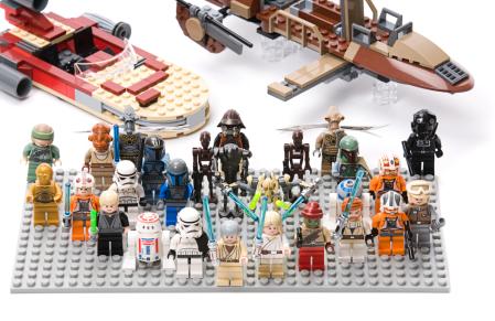 La casa estaba llena de piezas de Lego