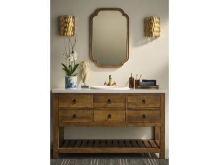 Espejo de pared de madera de mango Bruno El Corte Inglés