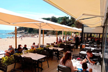 Cala Bona, en Blanes