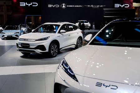 Los modelos de BYD, como el Atto 3, son cada vez más populares 