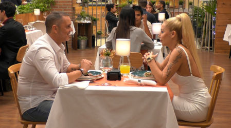 Mar y Manu en 'First Dates'