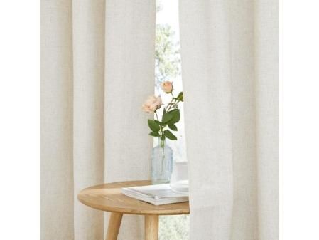 Cortinas Salon 2 Piezas de Lino Pony Dance