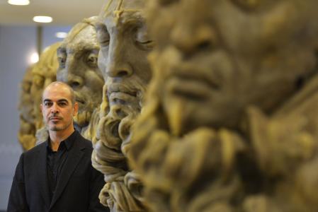 Javier Marín, en Roma