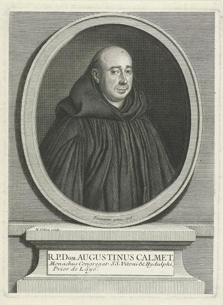 Retrato de Antoine Augustin Calmet