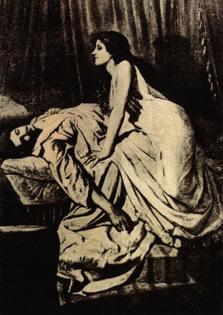 'El vampiro,', de Philip Burne-Jones