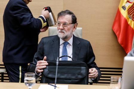 Mariano Rajoy, en la comisión de investigación sobre la operación Catalunya&nbsp;