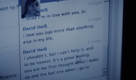 Los mensajes que David Heiss enviaba a Joanna Witton
