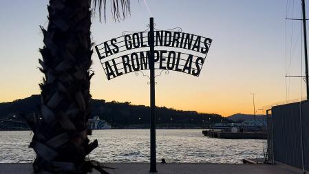 Imagen del puerto de Barcelona. (Mónica Martínez)