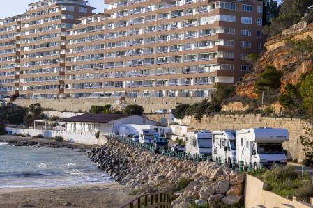 Algunas personas que no pueden pagar el alquiler de un piso están viviendo en autocaravanas&nbsp;