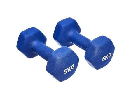 Par de mancuernas de neopreno Amazon Basics