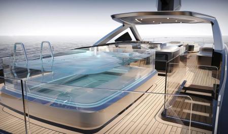 El superyate que sublima el diseño italiano se mire por donde se mire.