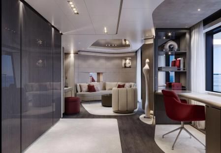 El superyate que sublima el diseño italiano se mire por donde se mire.