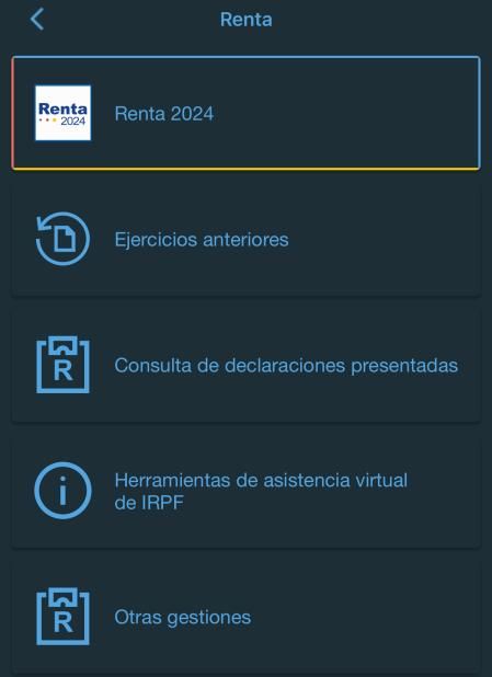 Desde la app se puede hacer la gestión