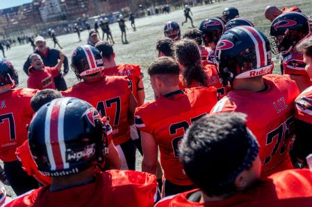 Partido entre Barcelona Pagesos y L'Hospitalet Pioners.